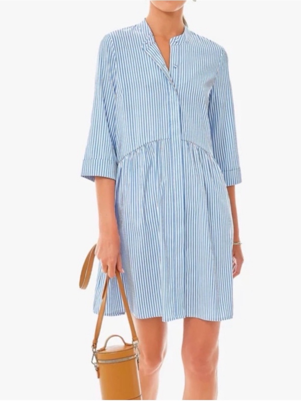 Tuckernuck Blue & White Striped Button-Down Dress - Picture 3 of 3